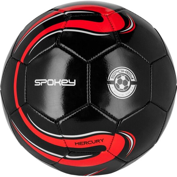 Spokey Piłka nożna Spokey Mercury czarno-czerwona 942600 5 13850784 5905339426000