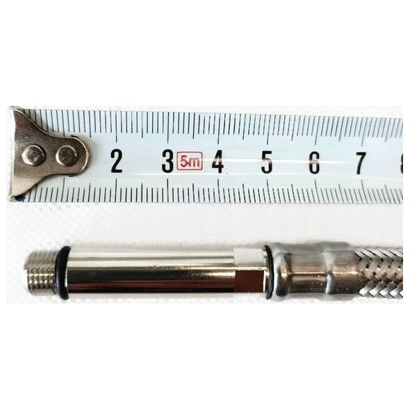 Wąż do pralki i zmywarki ARKAINSTALACJE Wąż baterii 3/8 400mm Arka Duro-Flex DF-292181 38BAT-L50-400mm w oplocie ze stali nierdzewnej 13866800 5901669427083