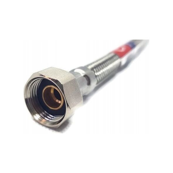 Wąż do pralki i zmywarki ARKAINSTALACJE Wąż baterii 3/8 xM10 800mm Arka Duro-Flex DF-294754 w oplocie ze stali nierdzewnej 13866805 5901669427144