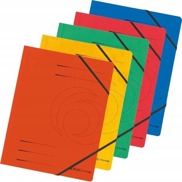 Herlitz Herlitz Eckspanner     A4 Quality   farb.sort.   5er Packung 13868031 4008110340333