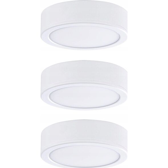 Paulmann Zestaw opraw meblowych z zasilaczem LED 3x 3,5W 2700K Biały 13868169 4000870999899