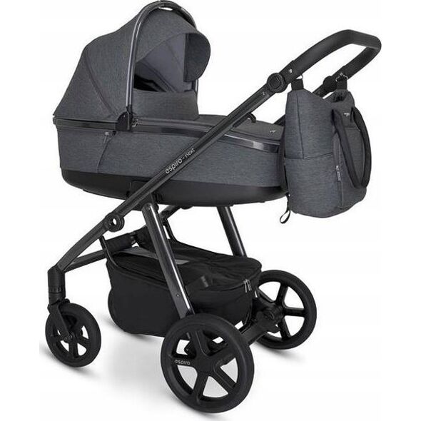Wózek Espiro WÓZEK ESPIRO NEXT UP CHROME 2w1 607 GRAY SHADES AIR 5906724205583 13869629 5906724205583