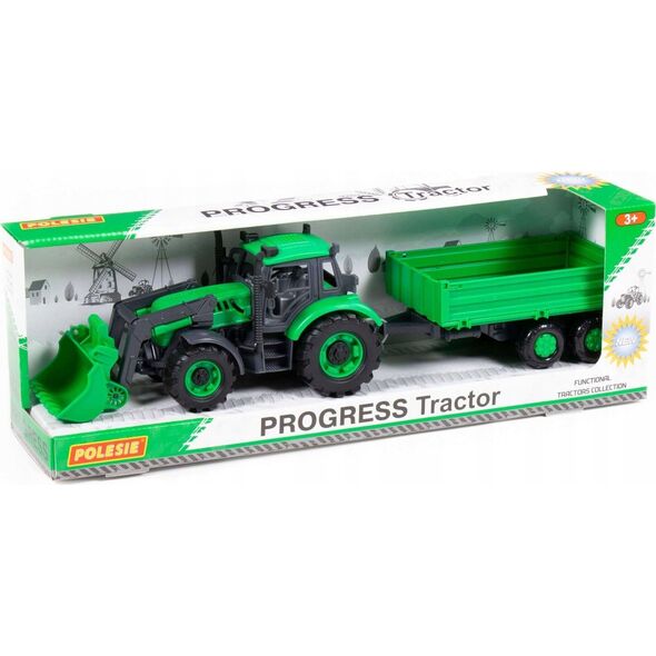 Polesie TRAKTOR LADOWAR AKC 45X12X15 PROGRESS ZIE WADER8 13870560 4810344091826