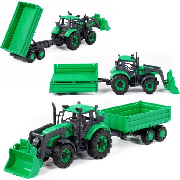 Polesie TRAKTOR LADOWAR AKC 45X12X15 PROGRESS ZIE WADER8 13870560 4810344091826