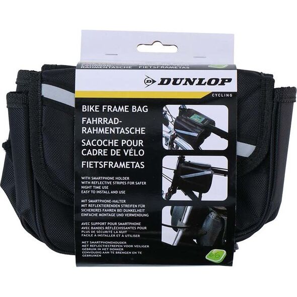 Dunlop Dunlop - Torba / sakwa rowerowa na ramę (Czarny) 13870836 5904501203401
