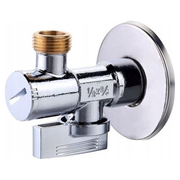ARKAINSTALACJE Zawór kulowy Arka D/ZK-SMART-F-1238 1/2"x3/8" Smart z filtrem chrom 13872234 5902557276240