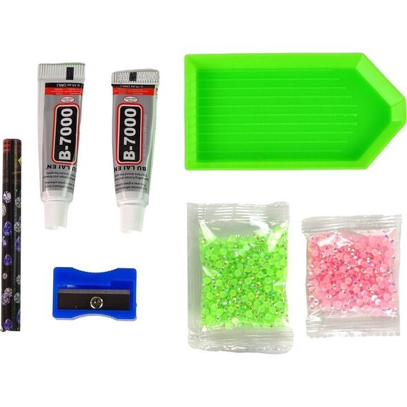 LeanToys Zestaw DIY Diamentowy Renifer DIY Kryształki Brelok 3D Zielony 13874623 5905323212497