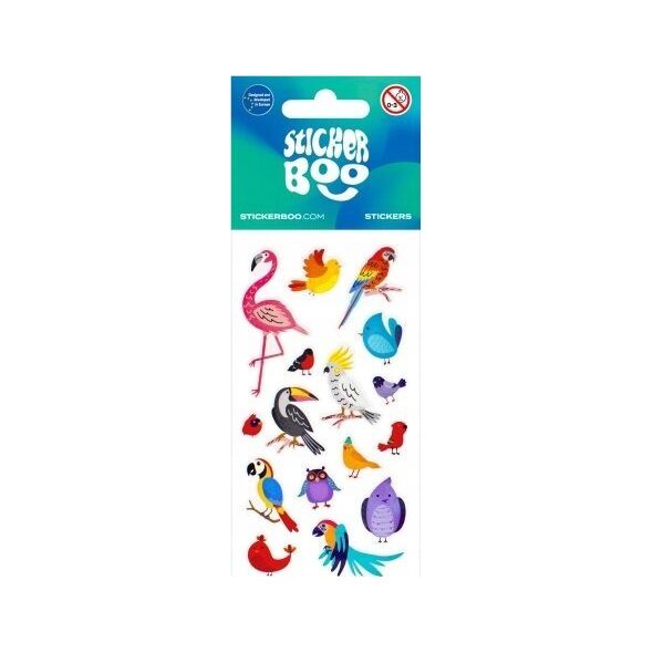 STICKERBOO Naklejki STICKER BOO Ptaszki 1 mix 13875704 5904335814675