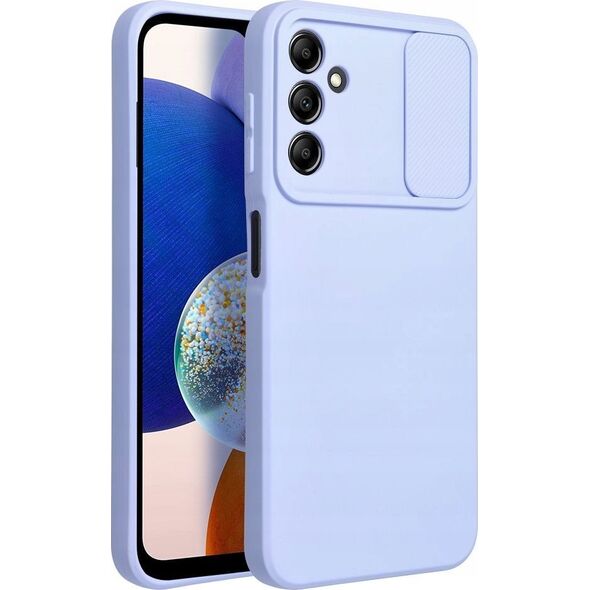 4kom.pl Futerał SLIDE do SAMSUNG A14 5G / A14 4G lawendowy 13875710 5903396208591