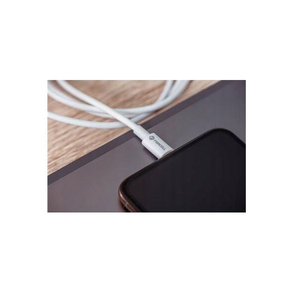 Kabel USB ForCell FORCELL F-ENERGY C339 kabel Typ C do Typ C PD QC4.0 5A 100W 2 m biały 13875938 5903396172021