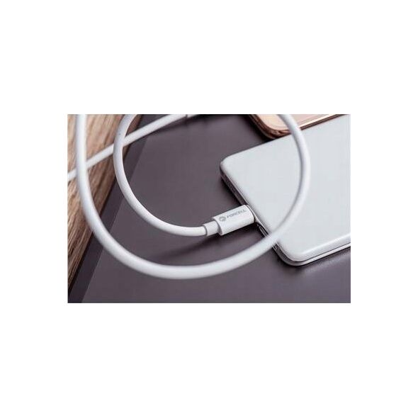 Kabel USB ForCell FORCELL F-ENERGY C339 kabel Typ C do Typ C PD QC4.0 5A 100W 2 m biały 13875938 5903396172021