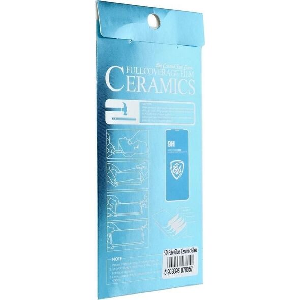5D Full Glue Ceramic Glass - do Samsung Galaxy S21 FE czarny 13875978 5903396127731