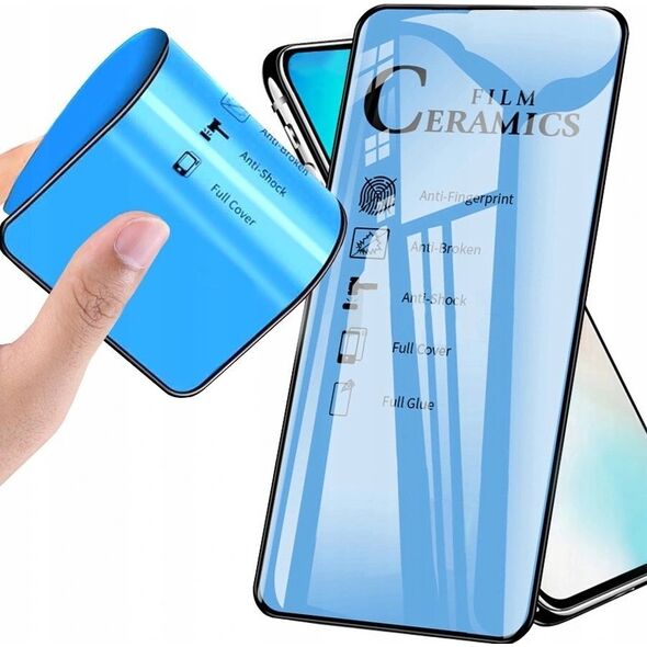 5D Full Glue Ceramic Glass - do Samsung Galaxy A54 5G / S23 FE czarny 13876083 5903396252921