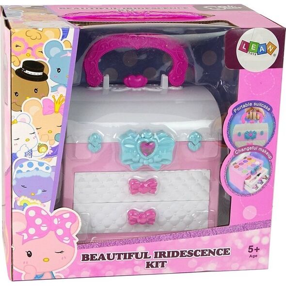 LeanToys Zestaw Piękności w Walizce Różowy Biały 13876753 5905679073049