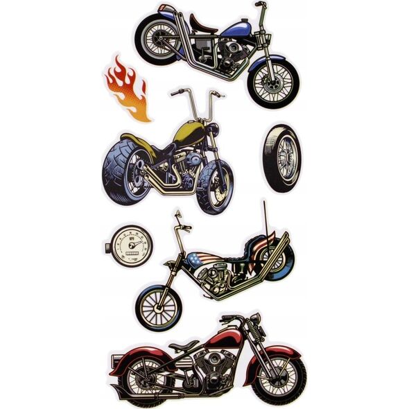 STICKERBOO NAKLEJ MOTOCYKLE 2 66X180 S-BOO PBH 120/1800 13877696 5905523610802
