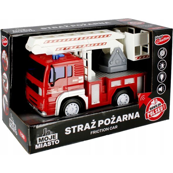Mega Creative AUTO STRAZ B/O 24X16X12 MOJE MIASTO PLPL MC N 36 13878064 5904335882261