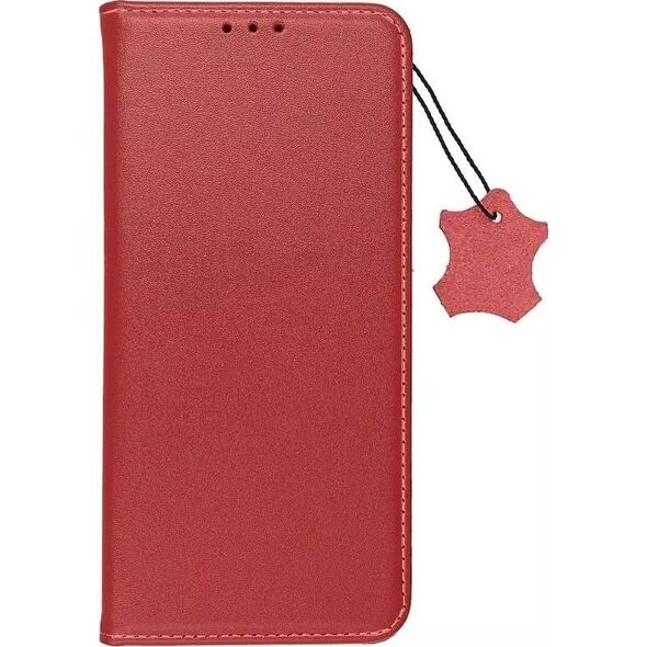 ForCell Kabura SMART PRO Book skórzana do IPHONE 15 bordowy 13880159 5903396213694