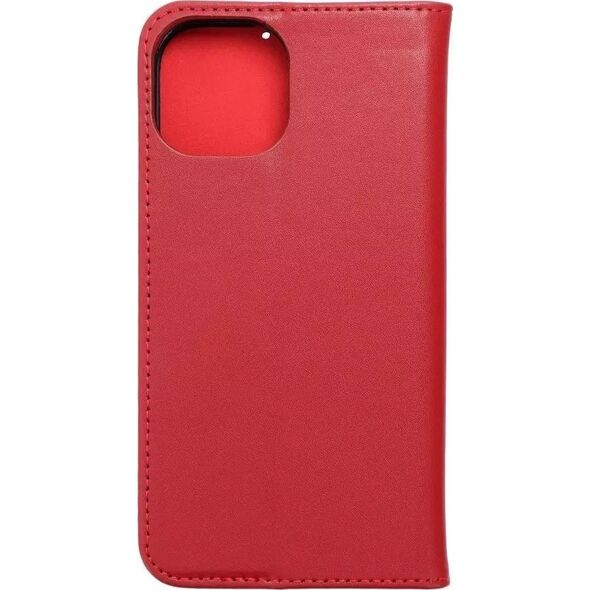 ForCell Kabura SMART PRO Book skórzana do IPHONE 15 bordowy 13880159 5903396213694