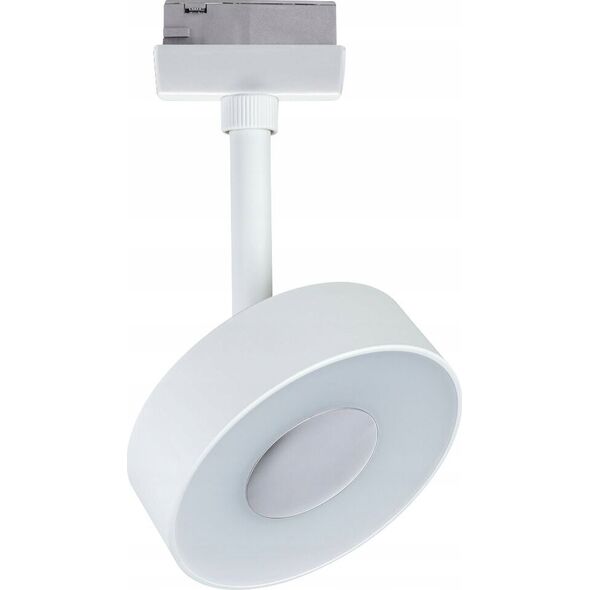 Paulmann Reflektor na szynoprzewód URail CIRCLE LED DIM 5W 180lm 4000K 230V biały matowy/ metal 13881832 4000870955949