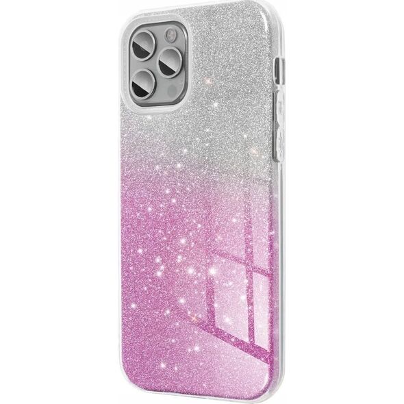 ForCell Futerał SHINING do SAMSUNG S24 transparentny różowy 13885638 5903396233470