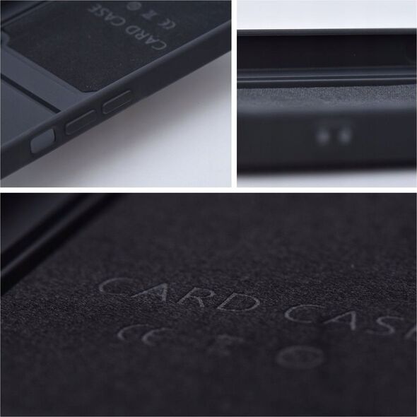 4kom.pl Futerał CARD CASE do SAMSUNG A35 5G czarny 13888401 5903396271618