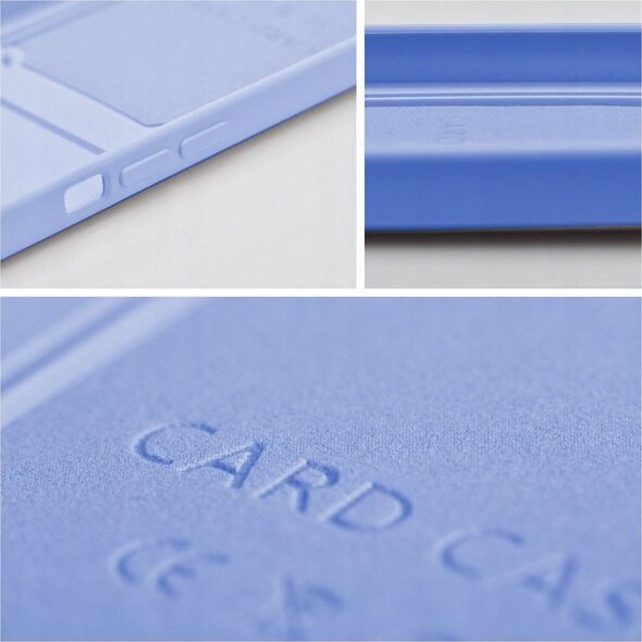 4kom.pl Futerał CARD CASE do SAMSUNG A35 5G fioletowy 13888407 5903396271649