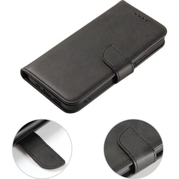 Hurtel Etui Magnet Case do Samsung S24 Plus z klapką i portfelem - czarne 13889730 9145576284766