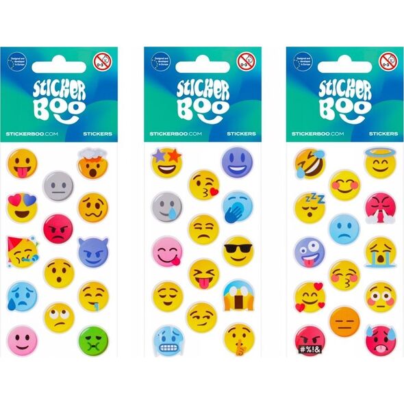 STICKERBOO NAKLEJ EMOTIKONY 3 66X180 S-BOO PBH 120/1800 13895099 5905523630060