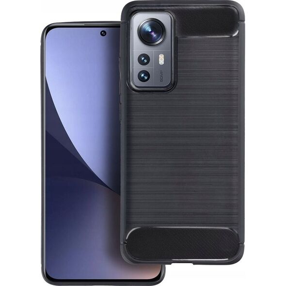 Partner Tele.com Futerał CARBON do XIAOMI Redmi A3 4G czarny 13897437 5903396285455