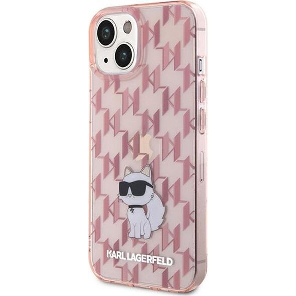 Karl Lagerfeld Karl Lagerfeld Monogram Choupette - Etui iPhone 15 (różowy) 13899489 3666339163716