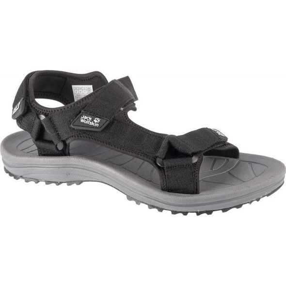 Jack Wolfskin Jack Wolfskin Wave Breaker Sandal M 4052011-6000 Czarne 45,5 13899654 4064993198386