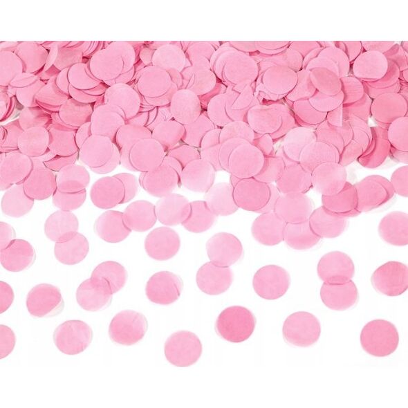AMSCAN Armatka konfetti Pink papier okrągły 40cm 9916470 13905778 194099118927