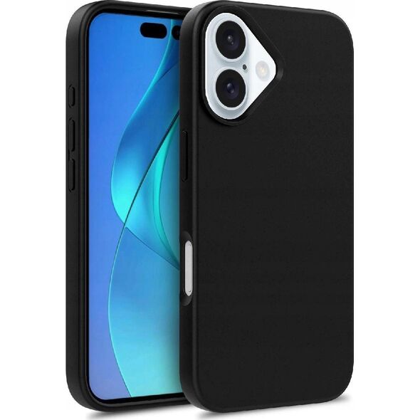 Hurtel Etui Multiple Color Wheat Bran Case MagSafe na iPhone 16 - czarne 13921408 5907769363030