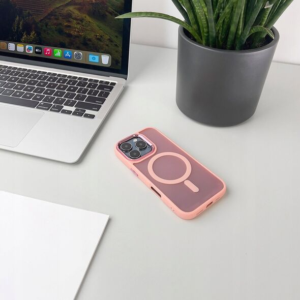 Hurtel Etui Magnetic Collection MagSafe na iPhone 16 Plus - różowe 13921432 5907769363696