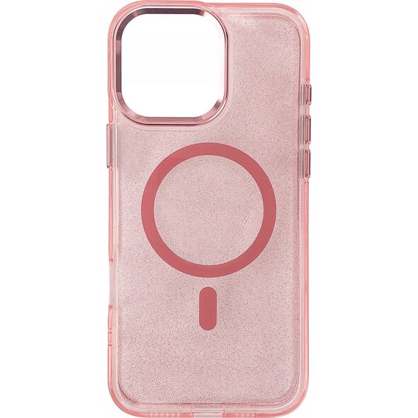 Hurtel Etui Glitter Case MagSafe na iPhone 16 Pro Max - różowe z brokatem 13921440 5907769363962