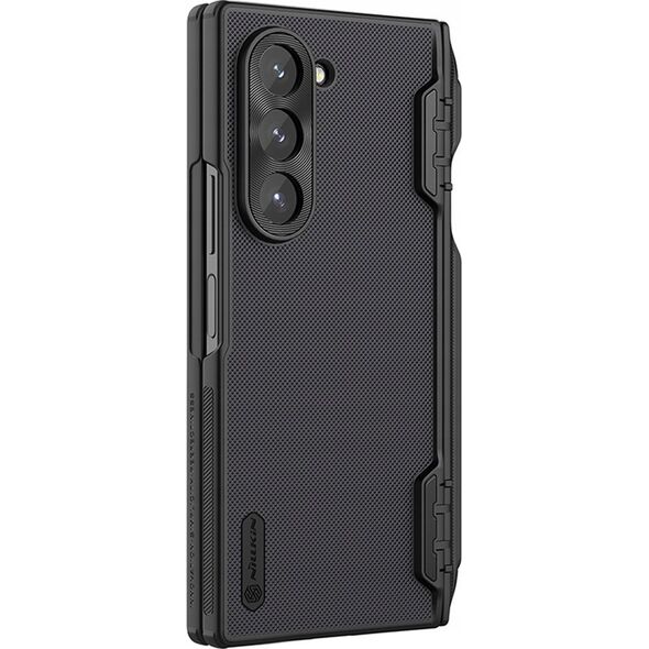Nillkin Etui Nillkin Super Frosted Shield Fold na Samsung Galaxy Z Fold 6 5G z uchwytem na rysik - czarne 13921457 6902048281783