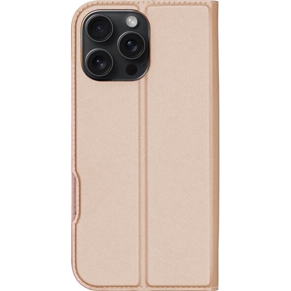 Dux Ducis Etui Dux Ducis Skin Pro na iPhone 16 Pro z klapką i miejscem na kartę - różowe 13921482 6934913004197