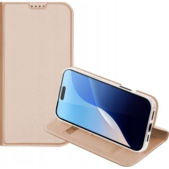 Dux Ducis Etui Dux Ducis Skin Pro na iPhone 16 Pro z klapką i miejscem na kartę - różowe 13921482 6934913004197