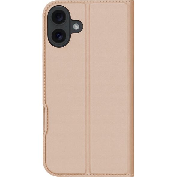 Dux Ducis Etui Dux Ducis Skin Pro na iPhone 16 z klapką i miejscem na kartę - różowe 13921484 6934913004135