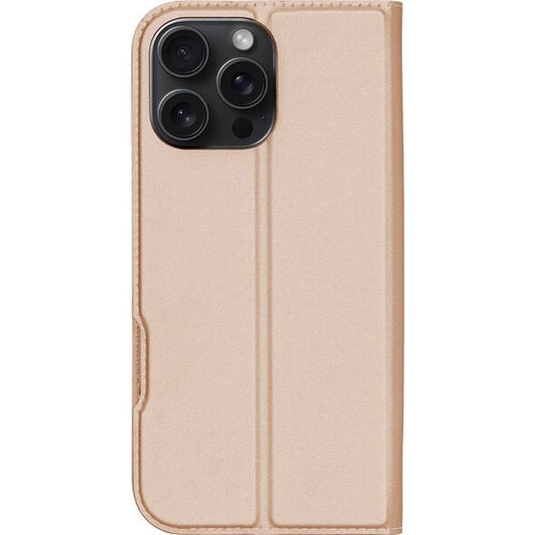 Dux Ducis Etui Dux Ducis Skin Pro na iPhone 16 Pro Max z klapką i miejscem na kartę - różowe 13921485 6934913004227