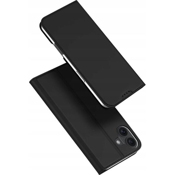 Dux Ducis Etui Dux Ducis Skin Pro na iPhone 16 Plus z klapką i miejscem na kartę - czarne 13921486 6934913004159
