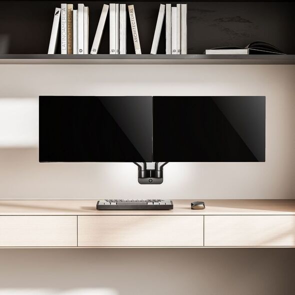 Equip Equip 650138 uchwyt / stojak do monitorów 81,3 cm (32") Czarny Ściana 13925648 4015867237618