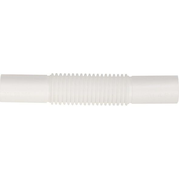 TTPLAST Złączka karbowana biała giętka PP ZCLF 37mm TT Plast 10170 13929773 5908238648405