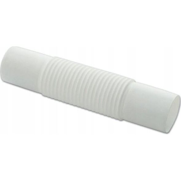 TTPLAST Złączka karbowana biała giętka PP ZCLF 37mm TT Plast 10170 13929773 5908238648405