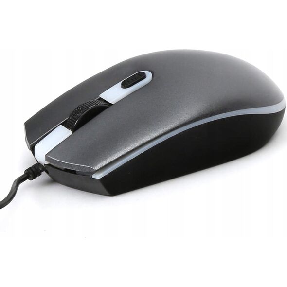Mysz Omega OMEGA MYSZ MOUSE 1000/1600/2000 DPI RUBBER GRAY [45541] 13930779 5907595455411