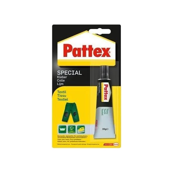 Pistolet do kleju Norimpex Pattex Spezialkleber Textil, für gewebte Stoffe, Tube, 20g 13931530 4015000417310