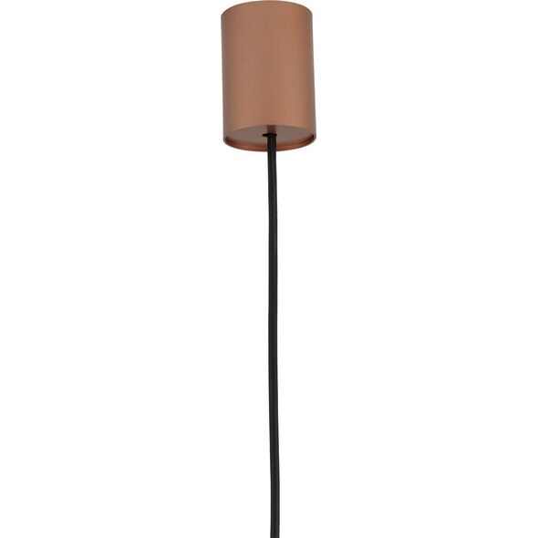 Lampa wisząca Nowodvorski Nowodvorski Candy 10294 lampa wisząca zwis 1x10W GU10 satynowa miedź/biała 13932127 5903139102940