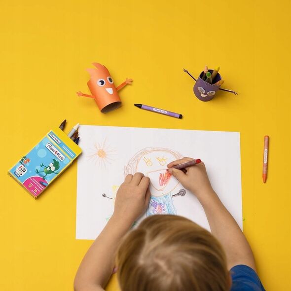 Paper Mate PAPER MATE Wachsmaler Kids Colouring Bunt 16er M Blister 13932215 3026981682728