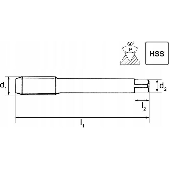 ARTPOL GWINTOWNIK M   16x2,00mm /1szt. 13932577 5900171561209