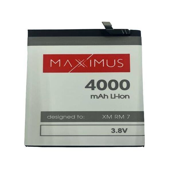 Bateria Xiaomi BAT MAXXIMUS XIAOMI REDMI 7 4000 mAh BN46 13932711 5901313085423